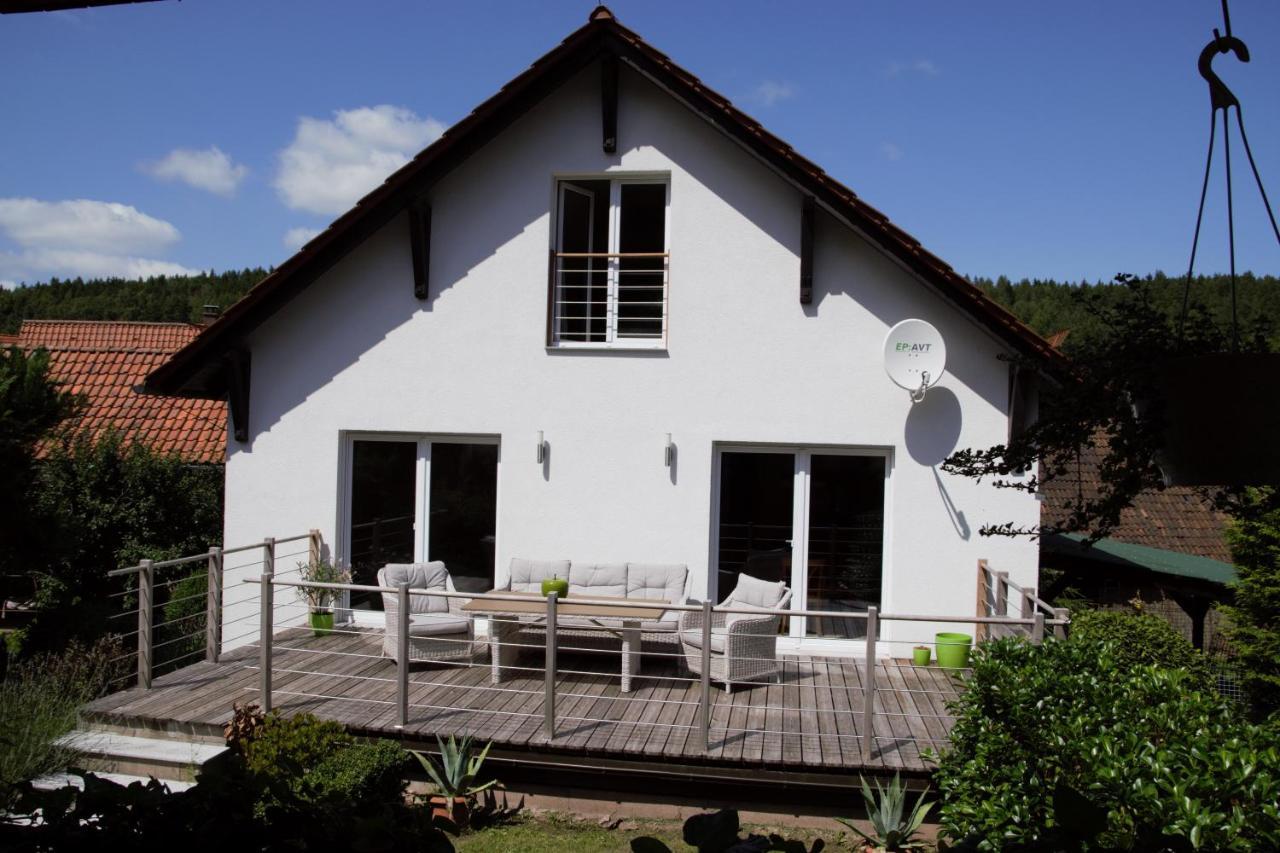 Superior - Ferienhaus Am Engelsbach Im Thueringer Wald Eksteriør bilde