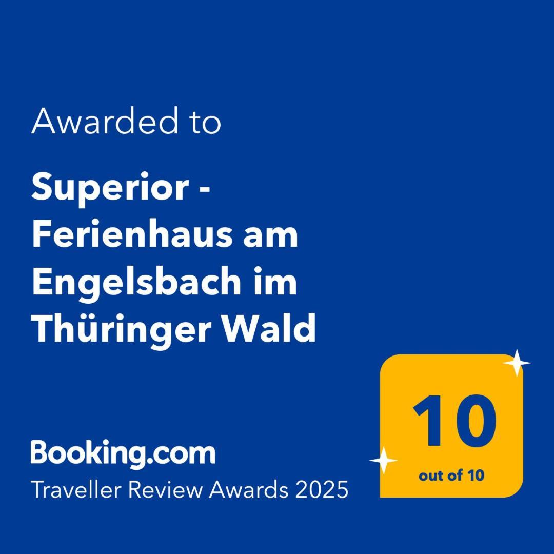 Superior - Ferienhaus Am Engelsbach Im Thueringer Wald Eksteriør bilde